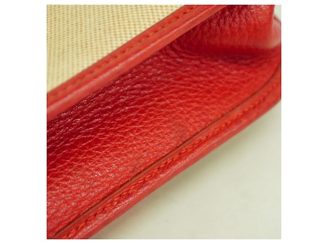 Hermès Borsa a spalla Hermes Vespa PM Tela H Rossa Rosso - vista 8