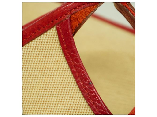 Hermès Borsa a spalla Hermes Vespa PM Tela H Rossa Rosso - vista 9