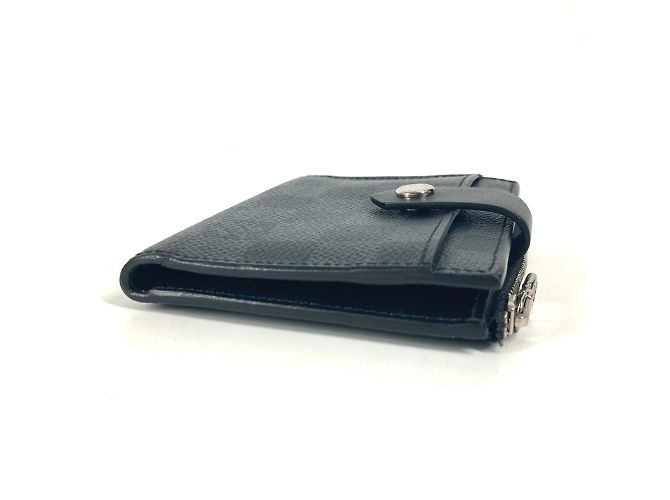 Louis Vuitton Damier Graphite Multiport Carte Compact Wallet Black - view 9