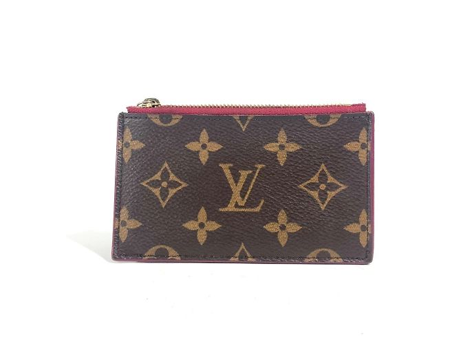 Monogramm Münzbörse Louis Vuitton Braun Lila - Ansicht 2