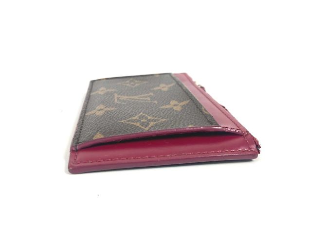 Monogramm Münzbörse Louis Vuitton Braun Lila - Ansicht 3