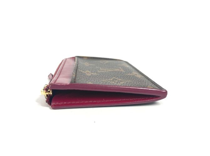 Monogramm Münzbörse Louis Vuitton Braun Lila - Ansicht 4