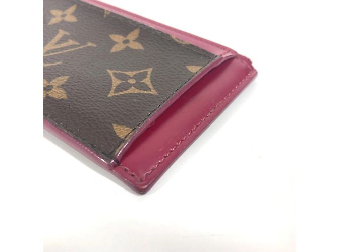 Monogramm Münzbörse Louis Vuitton Braun Lila - Ansicht 6