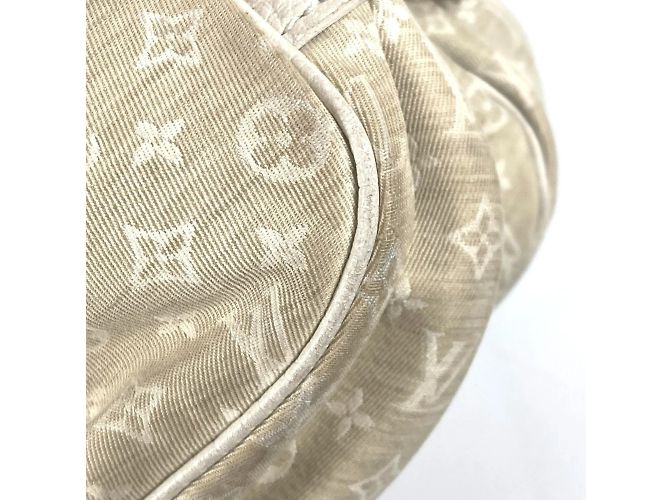 Borsa a Spalla Mini Lin Monogram Louis Vuitton Beige - vista 11