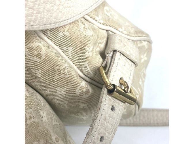 Borsa a Spalla Mini Lin Monogram Louis Vuitton Beige - vista 12