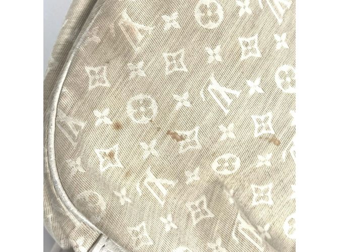 Borsa a Spalla Mini Lin Monogram Louis Vuitton Beige - vista 14