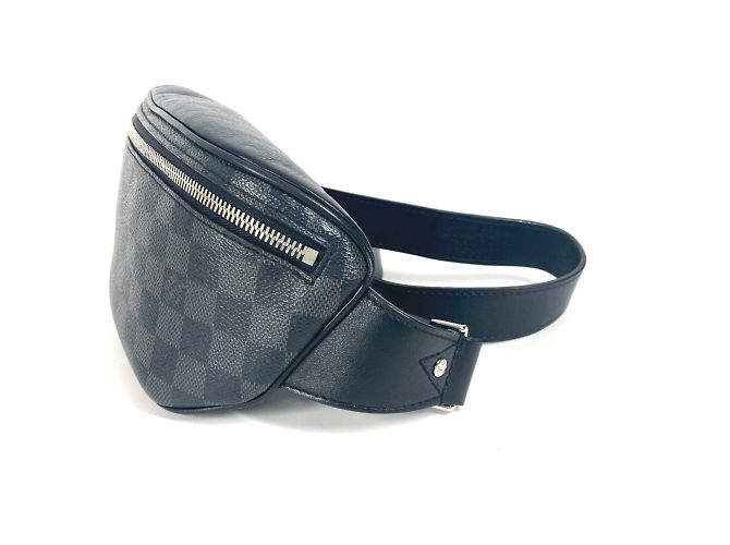 Borsa a Spalla Damier Graphite Louis Vuitton Nero - vista 4