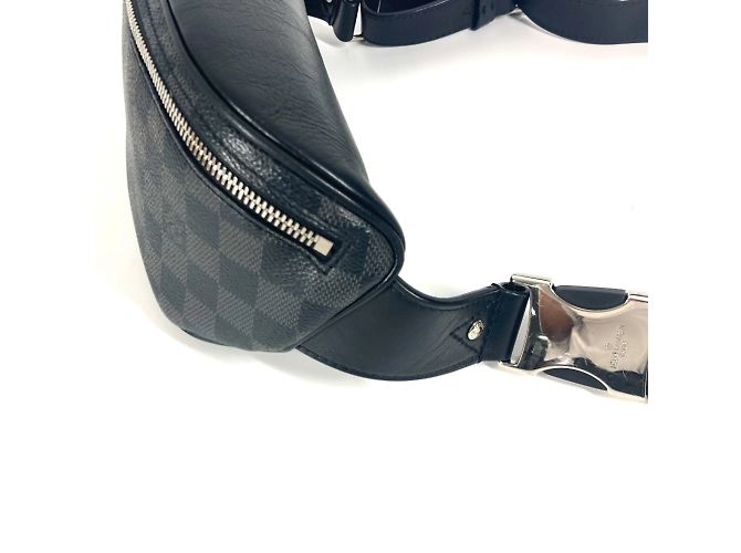 Borsa a Spalla Damier Graphite Louis Vuitton Nero - vista 6
