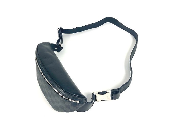 Borsa a Spalla Damier Graphite Louis Vuitton Nero - vista 8