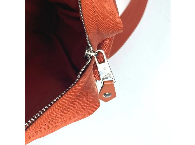 Borsa a Spalla Pochette Acapulco di Hermès Arancione - vista 10