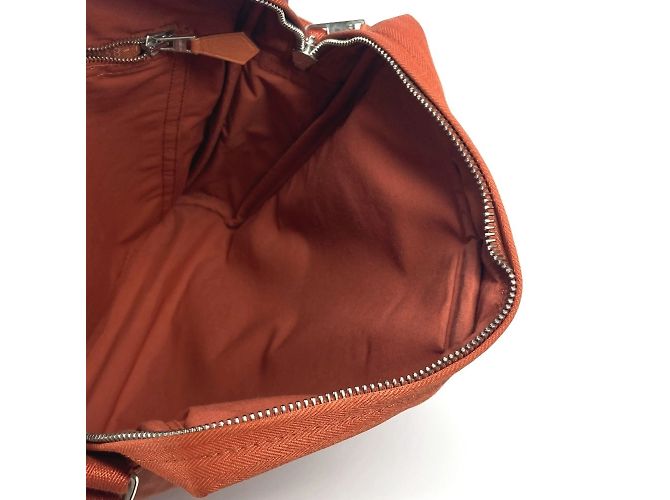 Borsa a Spalla Pochette Acapulco di Hermès Arancione - vista 12