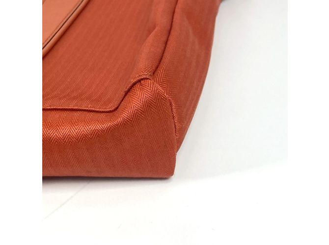 Borsa a Spalla Pochette Acapulco di Hermès Arancione - vista 6