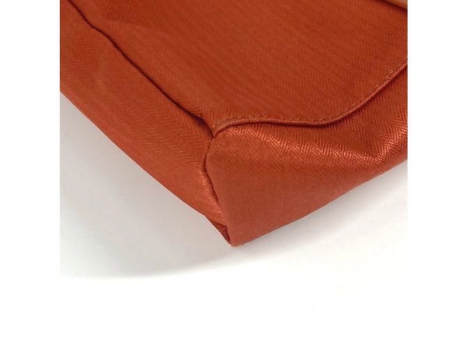 Borsa a Spalla Pochette Acapulco di Hermès Arancione - vista 7