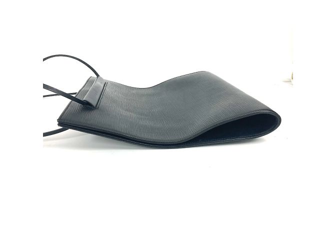 Borsa Tote Epi Saint-Tropez di Louis Vuitton Nero - vista 4