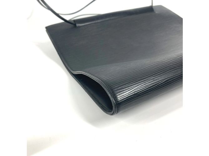 Borsa Tote Epi Saint-Tropez di Louis Vuitton Nero - vista 7