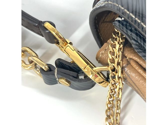 Mini Tasche Pochette Metis Monogram Reverse Louis Vuitton Braun Schwarz - Ansicht 11