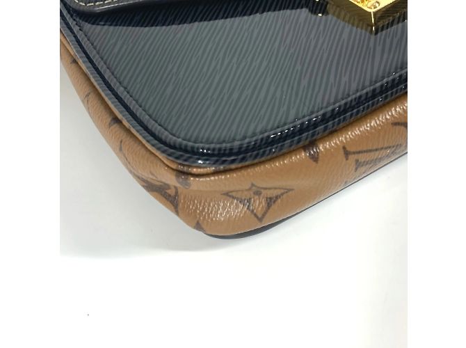 Mini Tasche Pochette Metis Monogram Reverse Louis Vuitton Braun Schwarz - Ansicht 5