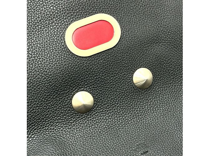 Borsa Tote Fendi Selleria Monster 2WAY Nero - vista 7