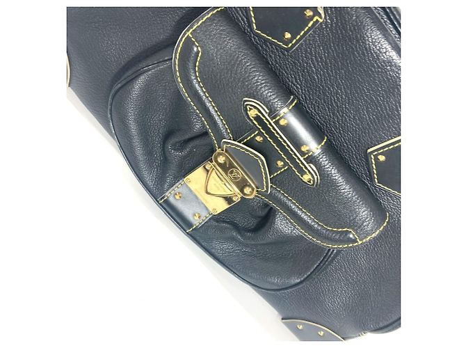 Borsa Boston Suhali di Louis Vuitton Nero - vista 8