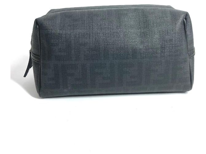 Fendi Zucca Logo Pouch Black - view 2