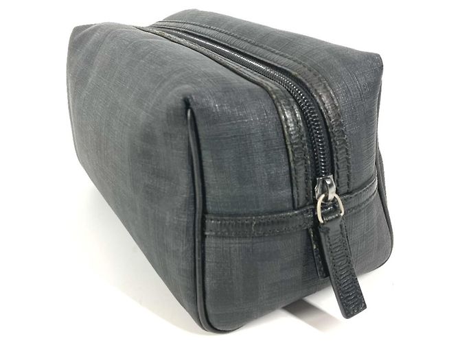 Fendi Zucca Logo Pouch Black - view 4