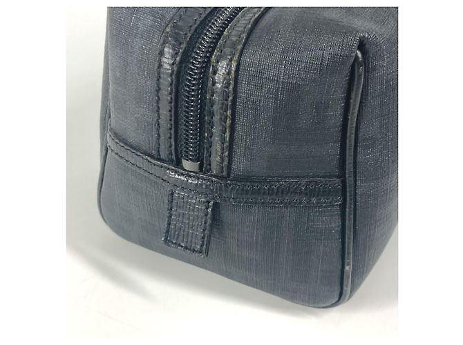 Fendi Zucca Logo Pouch Black - view 7