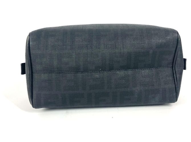Fendi Zucca Logo Pouch Black - view 8