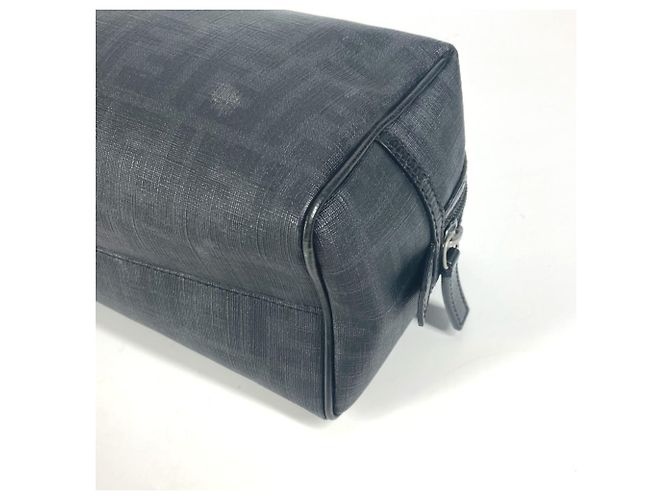 Fendi Zucca Logo Pouch Black - view 9
