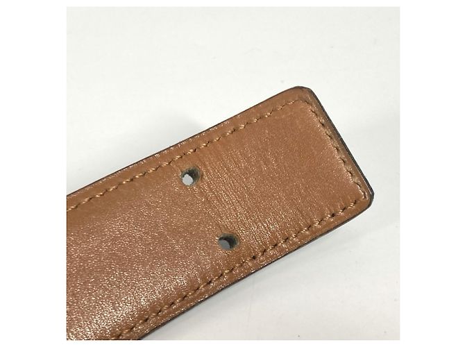 Hermès Vintage Schnallen Gürtel Schwarz - Ansicht 8