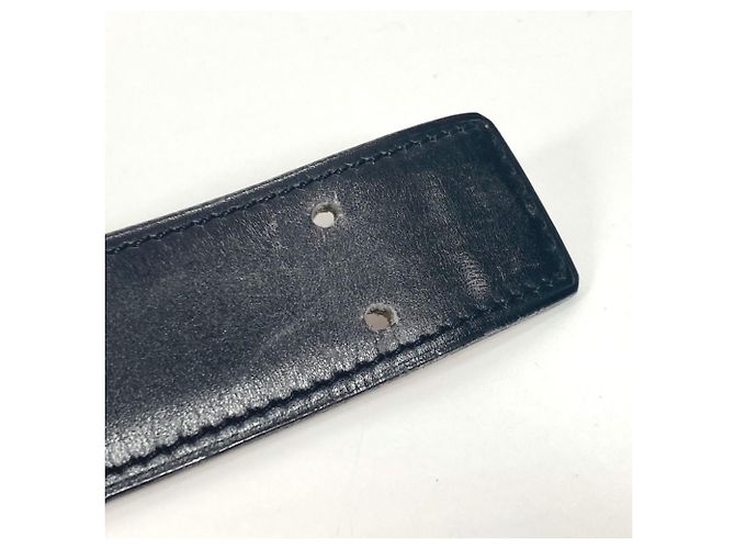 Hermès Vintage Schnallen Gürtel Schwarz - Ansicht 9