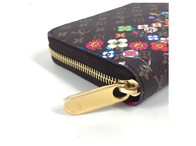 Zippy Geldbörse Monogram Louis Vuitton Braun Mehrfarben - Ansicht 3