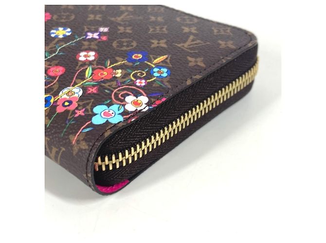 Zippy Geldbörse Monogram Louis Vuitton Braun Mehrfarben - Ansicht 4