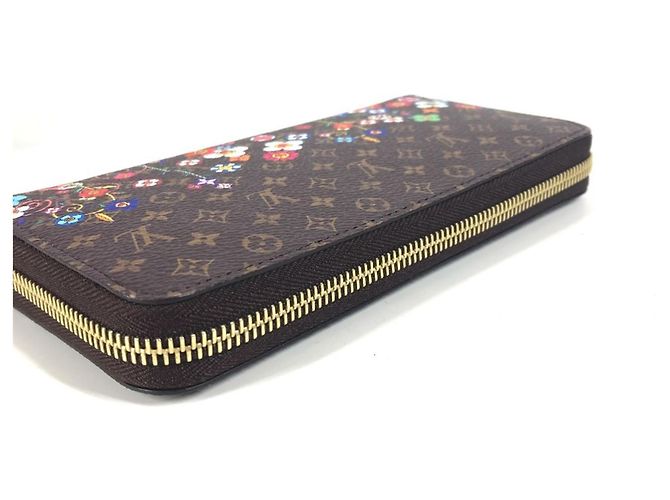 Zippy Geldbörse Monogram Louis Vuitton Braun Mehrfarben - Ansicht 5