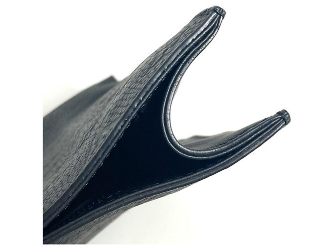 Borsa Tote Sac Plat in Taurillon Monogram Louis Vuitton Nero - vista 14