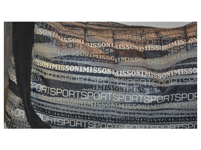 Missoni Große Tasche aus Technischem Stoff Mehrfarbig Mehrfarben - Ansicht 2