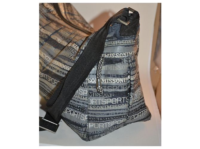 Missoni Große Tasche aus Technischem Stoff Mehrfarbig Mehrfarben - Ansicht 3