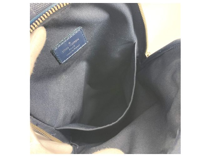 Borsa a tracolla Damier Squared Avenue di Louis Vuitton Blu navy - vista 14