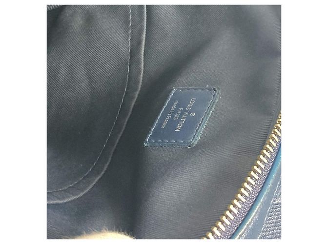 Borsa a tracolla Damier Squared Avenue di Louis Vuitton Blu navy - vista 15
