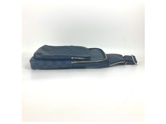 Borsa a tracolla Damier Squared Avenue di Louis Vuitton Blu navy - vista 17