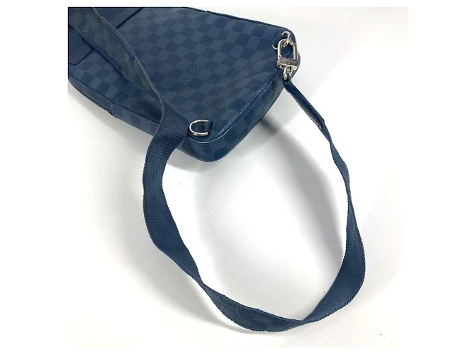 Borsa a tracolla Damier Squared Avenue di Louis Vuitton Blu navy - vista 18