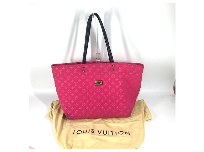 Borsa tote Scuba MM della linea Cruise di Louis Vuitton M92802 Nero Rosa - vista 16