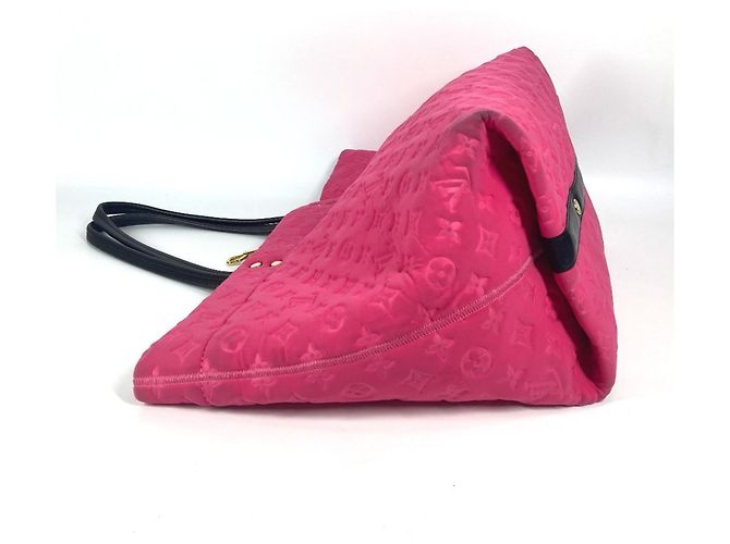 Borsa tote Scuba MM della linea Cruise di Louis Vuitton M92802 Nero Rosa - vista 4