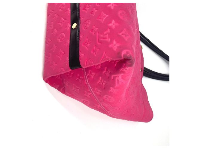 Borsa tote Scuba MM della linea Cruise di Louis Vuitton M92802 Nero Rosa - vista 6