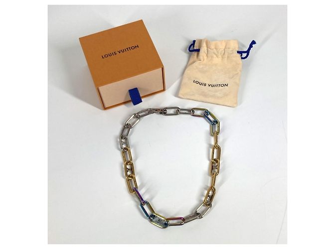 Collana Accessorio Catena Signature M80177 di Louis Vuitton Multicolore - vista 11