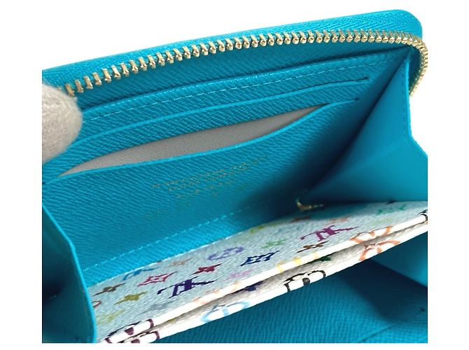Monedero con cremallera Epi Louis Vuitton Azul - vista 11