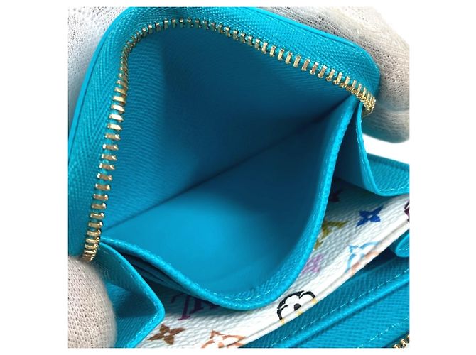 Monedero con cremallera Epi Louis Vuitton Azul - vista 16