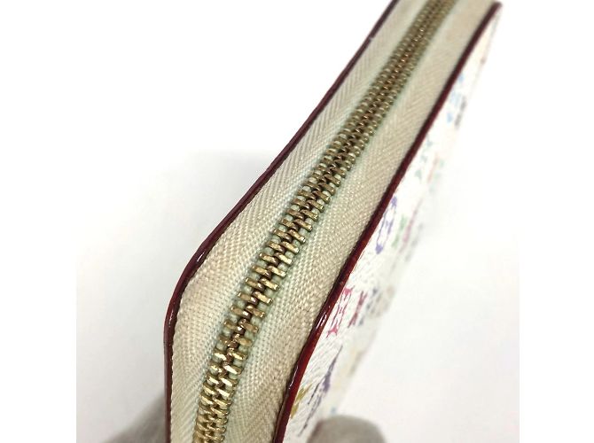 Louis Vuitton Monogram Multicolore Coin Purse Pink White - view 7