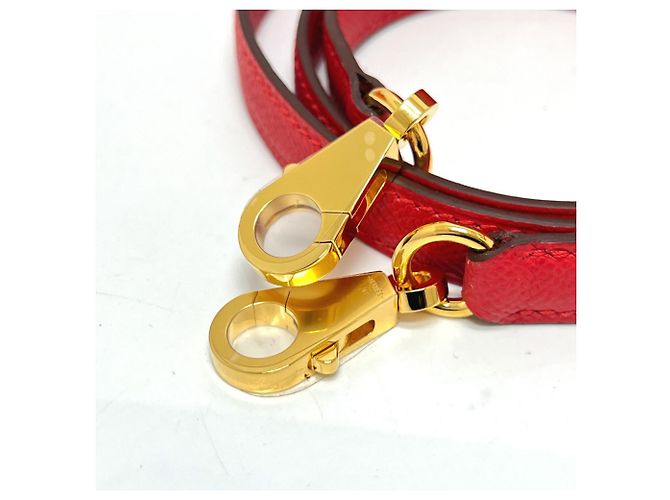 Hermès Borsa Hermes Kelly 25 Rosso - vista 12