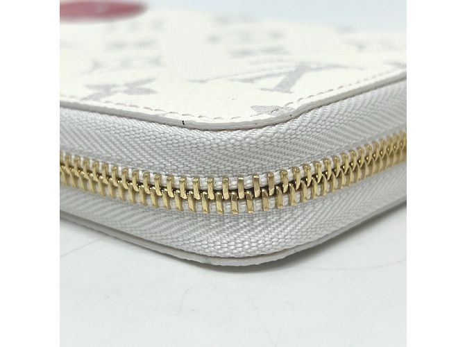 Cartera Zippy Monogram Louis Vuitton Blanco - vista 11