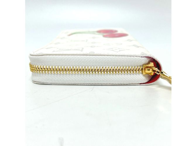 Cartera Zippy Monogram Louis Vuitton Blanco - vista 4